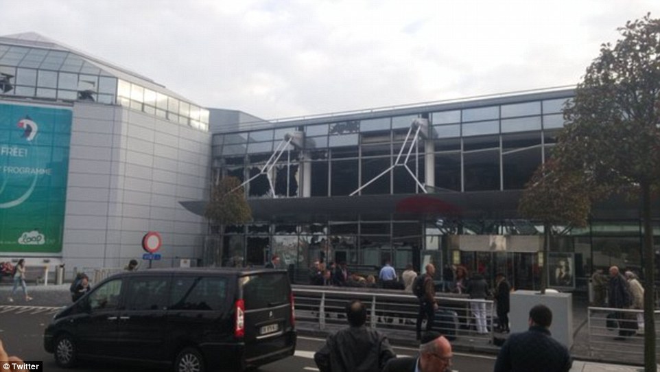 Brussels airport rocked by two explosions geotv.ge